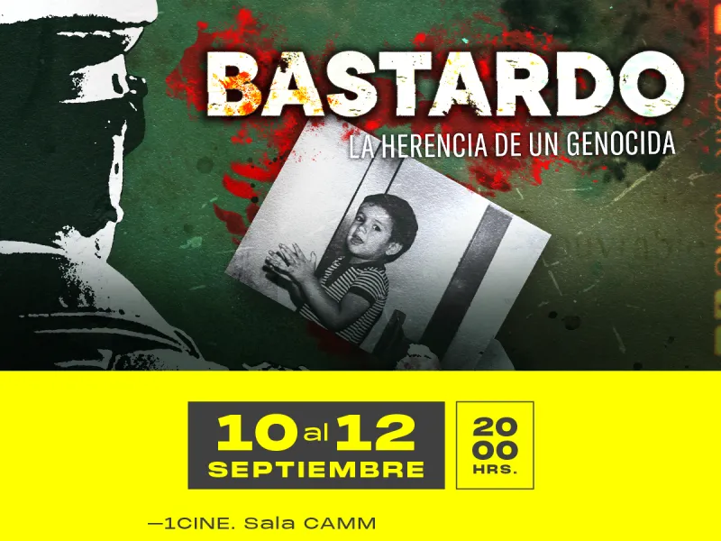 -1CINE estrena “Bastardo. La herencia de un genocida” Documental de Miradoc