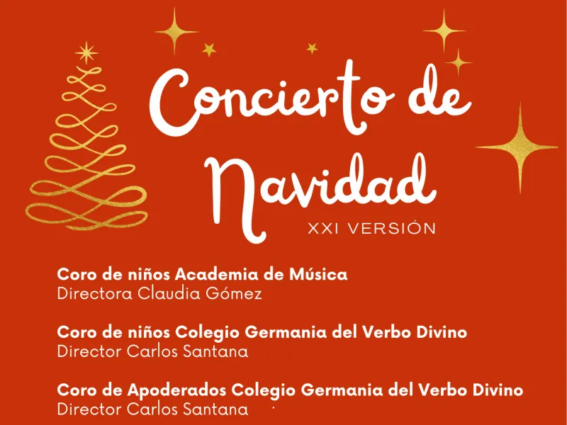 Academia de Música presenta la XXI versión del Concierto de Navidad