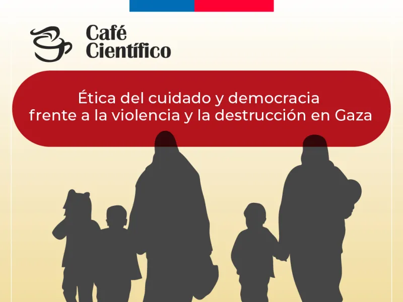 Café Científico de Puerto Montt invita a reflexionar sobre ética del cuidado frente a la violencia en Gaza
