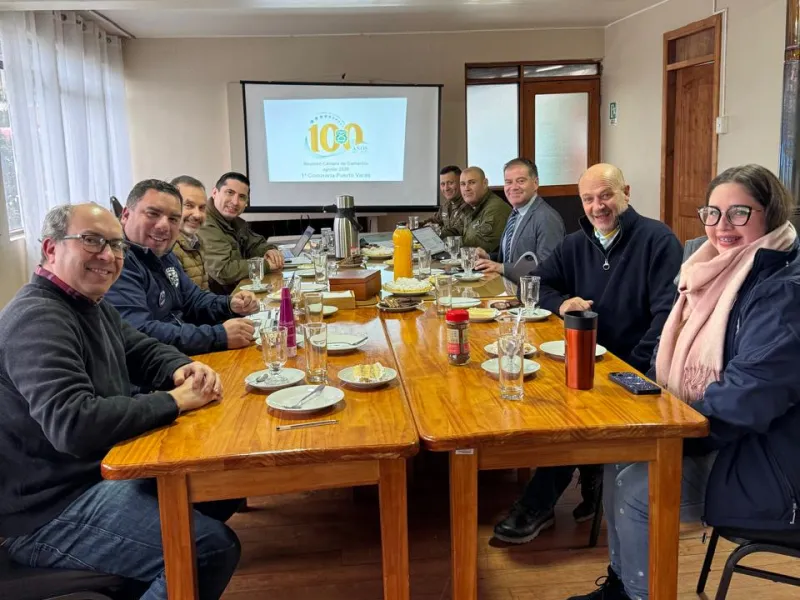 Cámara de Comercio de Puerto Varas, Carabineros y Seguridad Ciudadana Implementan Mesa de Seguridad