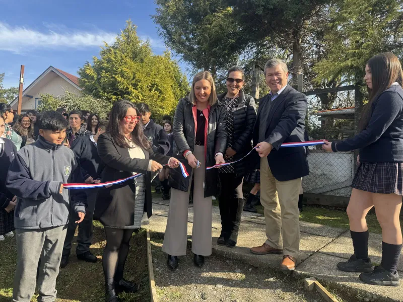Colegio Inmaculada Concepción inauguró proyecto de recuperación del Humedal Urbano La Gruta