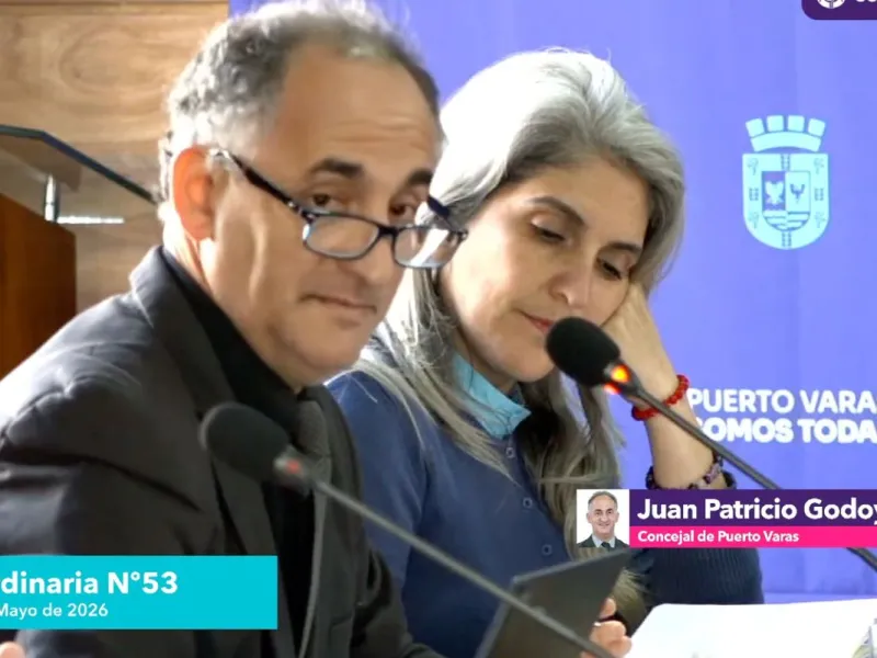 Comisión de Ética del Concejo Municipal de Puerto Varas resolvió una moción de censura contra Concejal Juan Patricio Godoy
