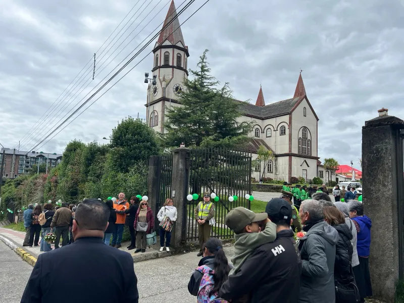 Con una Misa en la Parroquia Sagrado Corazón de Jesús comunidad despedirá a Sargento Javier Eduardo Figueroa Manquemilla