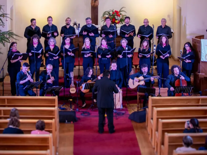 Coro Polifónico Municipal de Puerto Varas representará a la región de Los Lagos en los Conciertos de Invierno de Santiago 2026