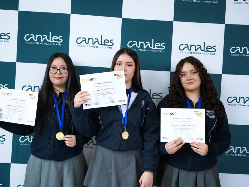 Equipo de Liceo Pedro Aguirre Cerda brilló en la segunda versión del “Reto de Talentos TP”