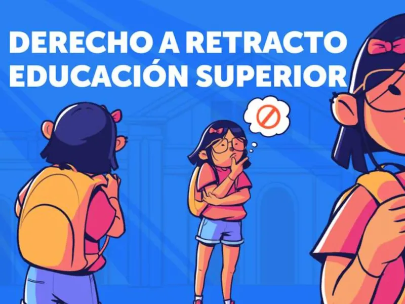 Informan cómo ejercer el derecho a retracto en la educación superior