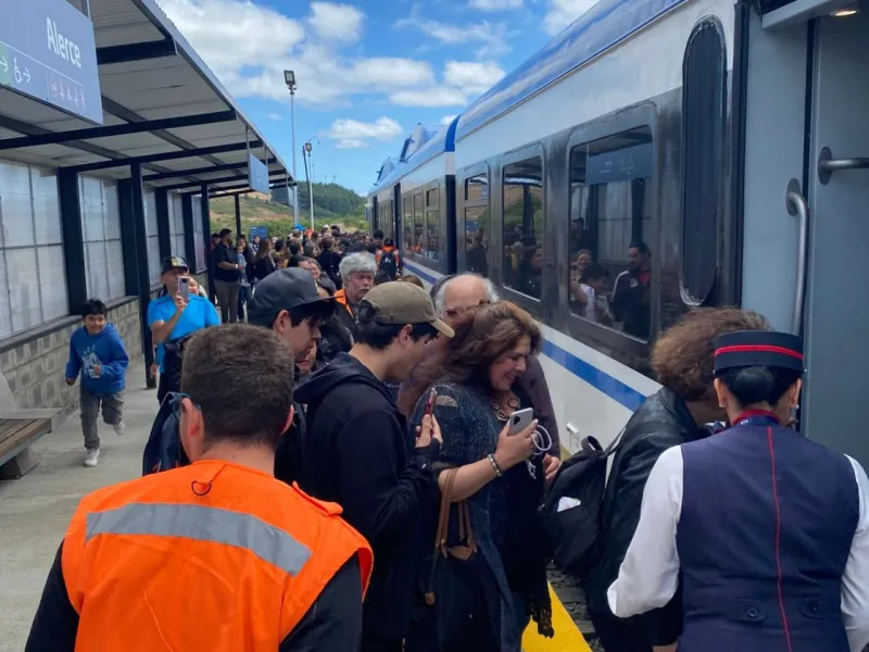 Próximo martes 22 de abril se inicia oficialmente recorrido del Tren Llanquihue - Puerto Montt