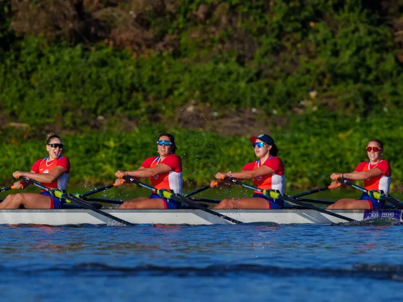 Puertovarina Felipa Rosas logró cuarta su medalla y Chile firma otro episodio histórico para el remo