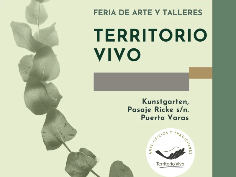 Territorio Vivo: Feria en el Kunstgarten se enfocará en los oficios de la región de Los Lagos