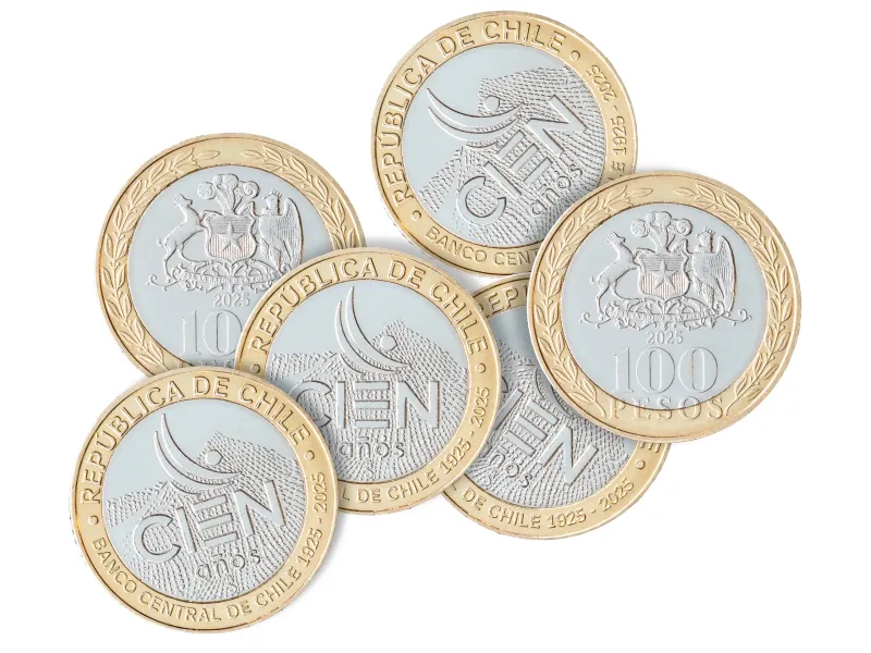 “Una moneda, cien años de historia”: BCCh da a conocer moneda de $100 que conmemora su centenario