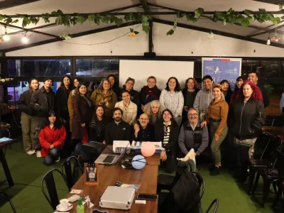 Académicos UACh presentaron herramienta para promover la salud visual en escolares en una nueva edición de Café Científico
