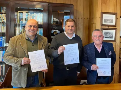 Aichele, Bahamonde y Salazar firmaron pacto ante notario para respetar resultados de encuesta que definirá candidato de Chile Vamos a alcalde de Puerto Varas