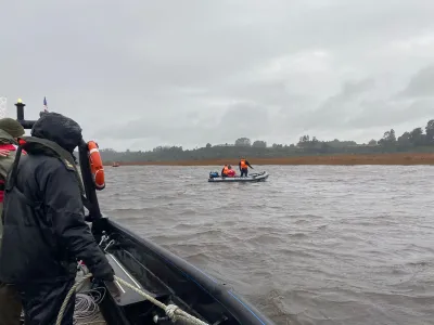 Armada activó operativo de búsqueda de persona desaparecida en Río Maullín