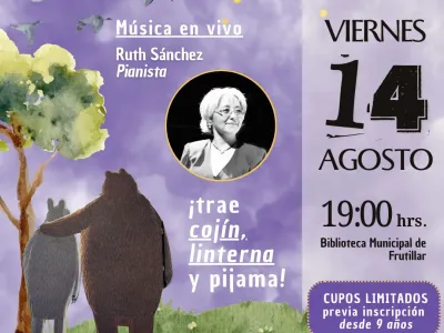 Biblioteca de Frutillar conmemora el Mes de las Infancias con “Noches de Cuentos”