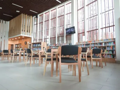 Biblioteca de Frutillar invita a disfrutar de sus panoramas de invierno