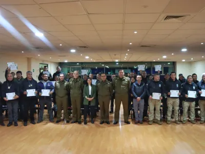Carabineros capacitó a inspectores municipales de patrullas mixtas