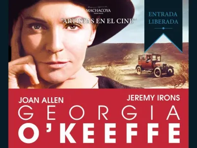 Ciclo de Cine y Artistas en Galería Machacoya: hoy GEORGIA O'KEEFE de BOB BALABAN