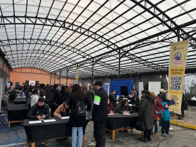 Cientos de vecinos participaron de la Feria Laboral 2026