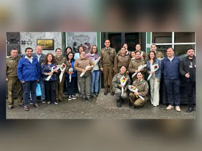 Círculo de Alguaciles de Puerto Varas reconoció labor de Carabineras de la Primera Comisaría