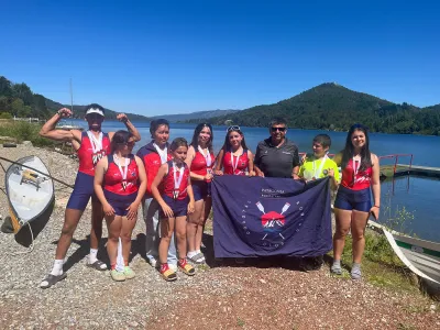 Club de remo Patagonia suma éxitos y agenda evento para el verano