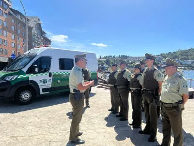 Con 5 detenidos termina ronda preventiva de Carabineros en Puerto Varas