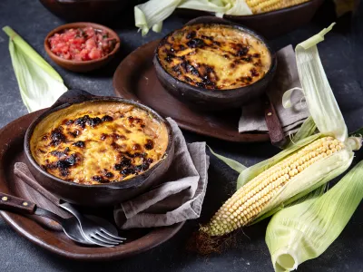 Disfrutar del pastel de choclo, pero con mesura