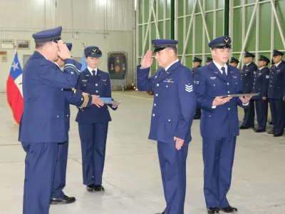 Grupo de Mantenimiento N° 55 de la FACH celebró 59 años asegurando la operatividad aérea en el sur de Chile