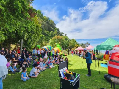 En esta navidad niños y niñas fueron protagonistas en hotel Cabaña del Lago