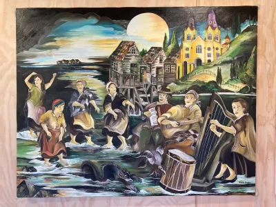 Febrero: Artistas de Chiloé se toman galería de exposición en Centro Cultural Bosque Nativo