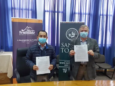 Firma de convenio: Municipalidad de Frutillar y UST fortalecen trabajo colaborativo