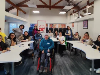 FOSIS y Teletón Los Lagos ejecutan proyecto internacional para fortalecer capacidades emprendedoras
