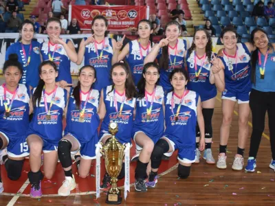 Gran cierre de año tuvo la Rama Femenina de básquetbol de Puerto Varas