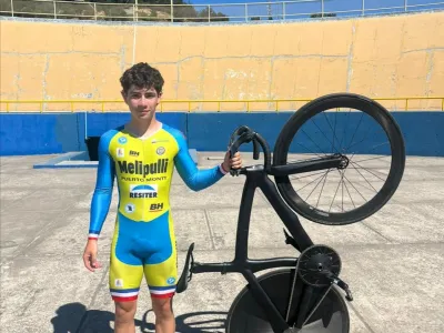 Joven Ciclista Puertovarino Carlos Berger fue llamado a la Selección Nacional de Ciclismo de Pista
