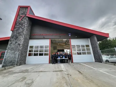 Nuevo cuartel de bomberos fue entregado a la 7ma Compañía de Ensenada