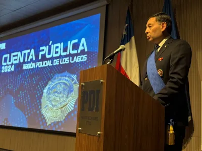 Organizaciones criminales, droga y homicidios: jefe regional de la PDI rindió Cuenta Pública en Los Lagos