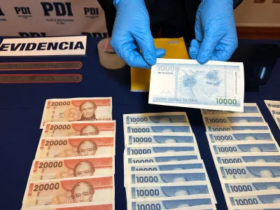 PDI detuvo a hombre que fabricaba billetes falsos