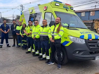 SAMU de Puerto Varas recibió nueva ambulancia