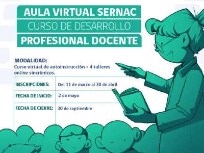 Sernac Inició el Proceso de Matrículas para Curso de Desarrollo Profesional Docente Versión 2024