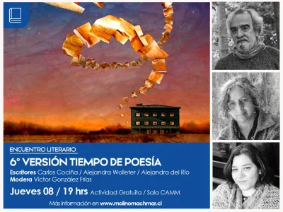 Tiempo de Poesía en el CAMM: tres generaciones de poetas buscarán seducir y acercar a los más jóvenes